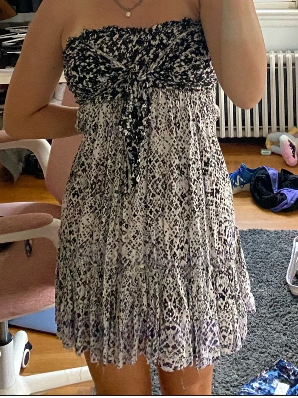 Free People Bali Nights Mini Dress